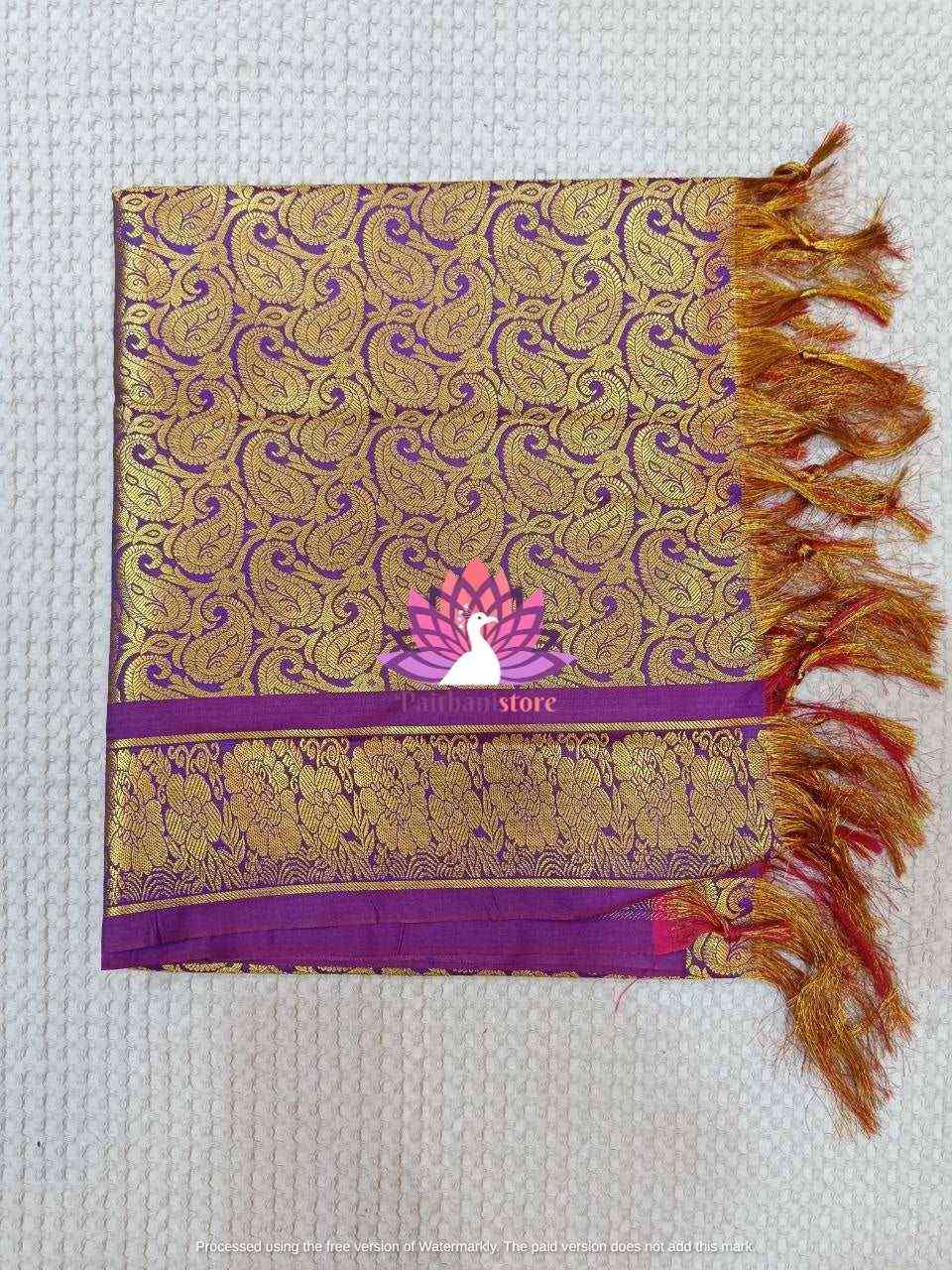 Designer Nauvari Shela For Bride - Paithanistore