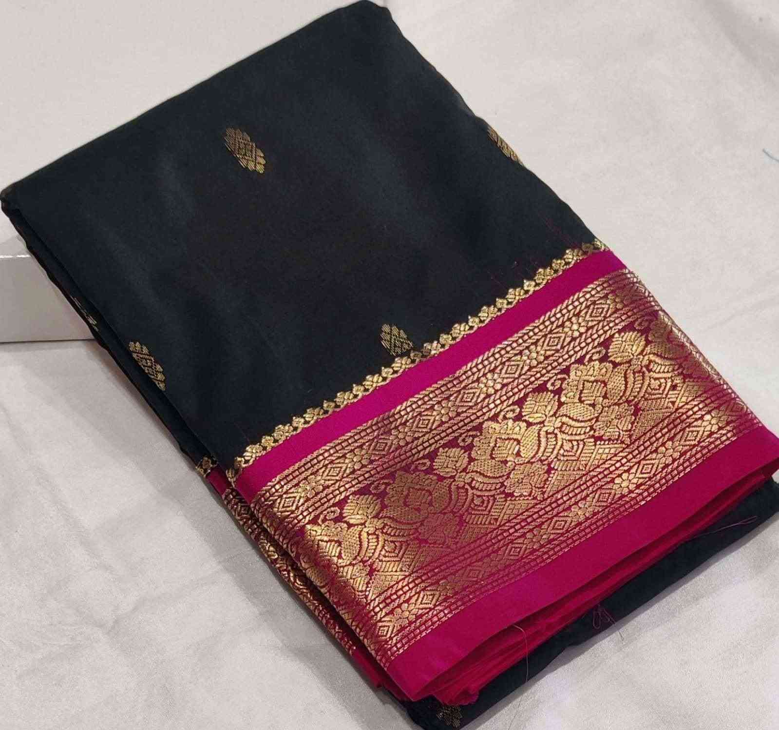 Pure Silk Kanjivaram Paithani Saree - Paithanistore
