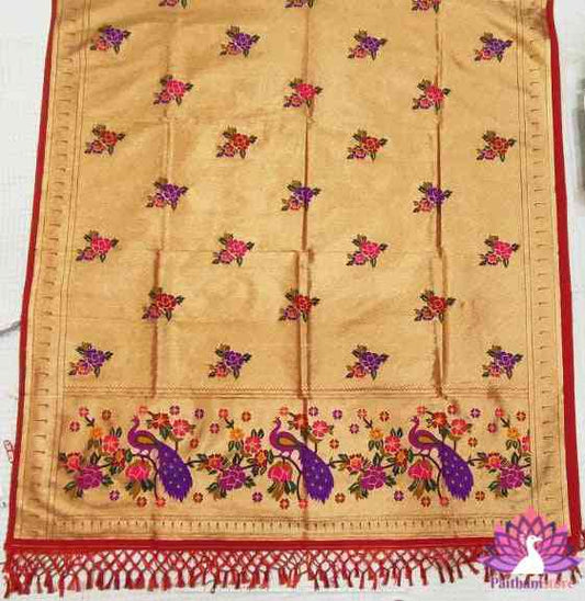 All Over Muniya Border Paithani Dupatta Online - Paithanistore