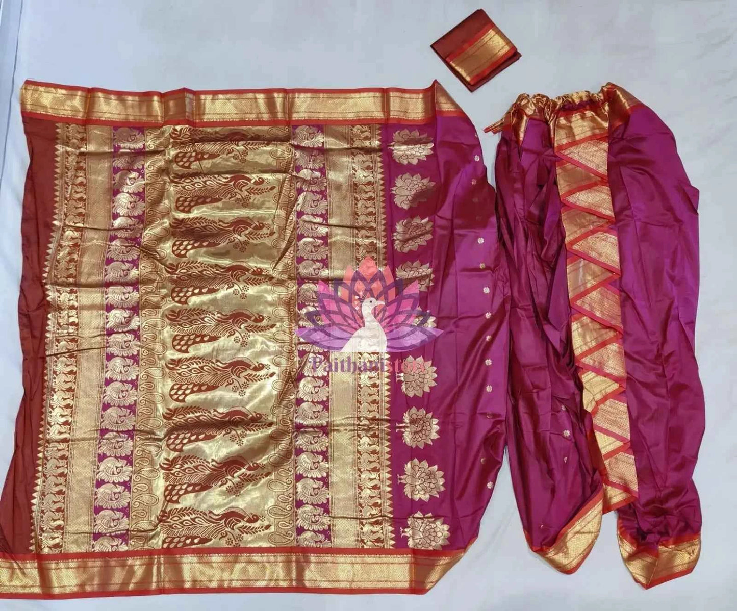 9 Yard Readymade Paithani Sarees