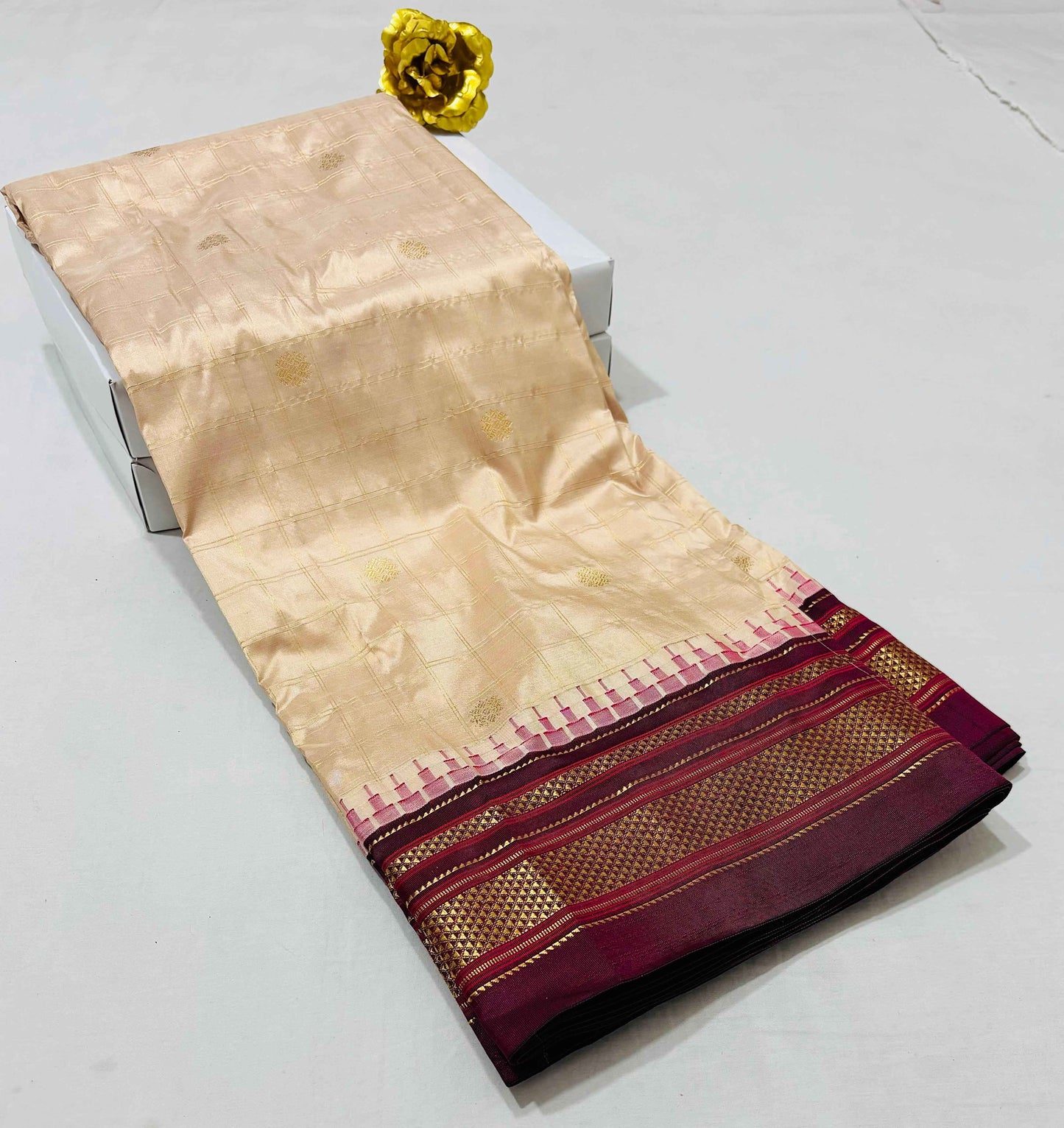 Pure Silk Ilkal Paithani Saree