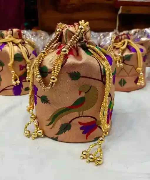 Paithani purse price hotsell