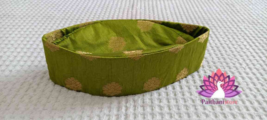 Paithani Topi | Paithani Cap For Wedding - Paithanistore
