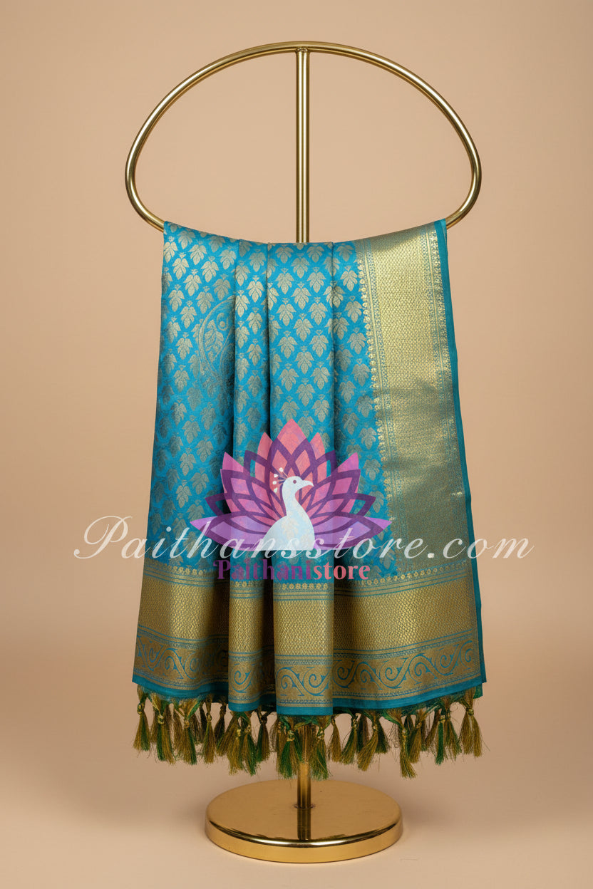Rama color shela for bride and groom