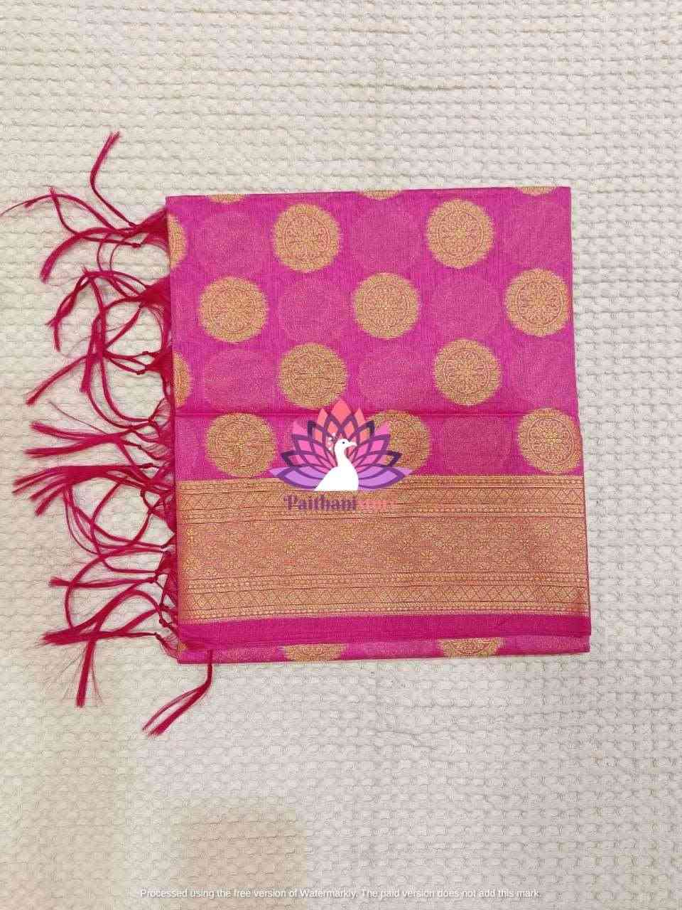 Lovely Nauvari Pink Shela - Paithanistore