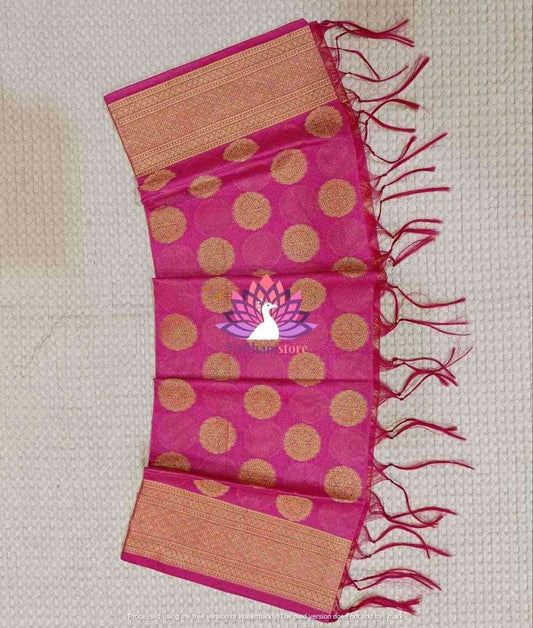 Lovely Nauvari Pink Shela - Paithanistore