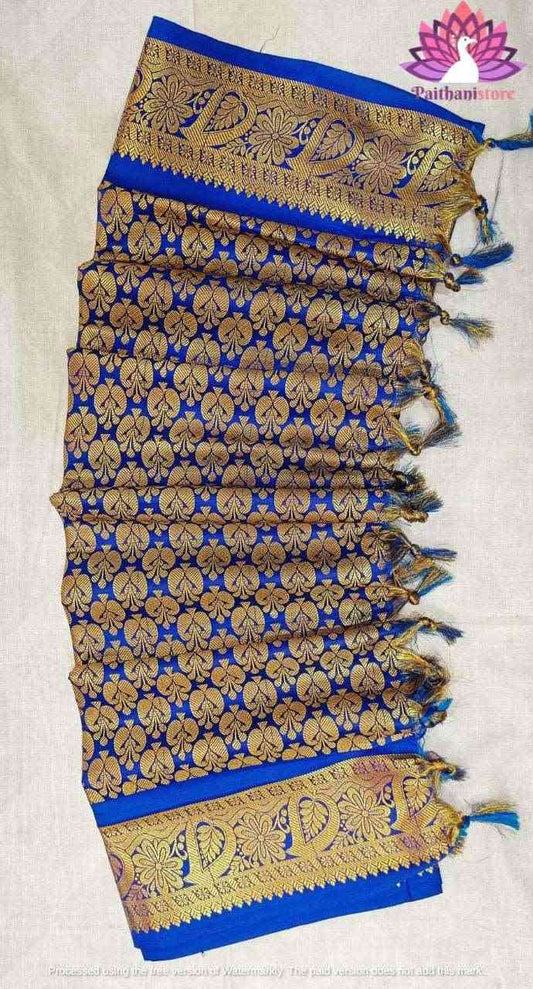 Best Blue Shela For Wedding - Paithanistore