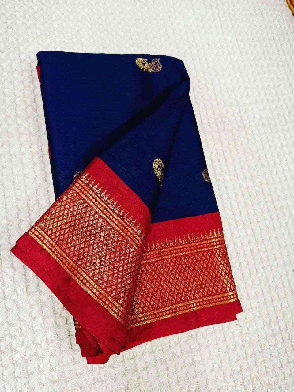 Blue Sico Silk Paithani Saree