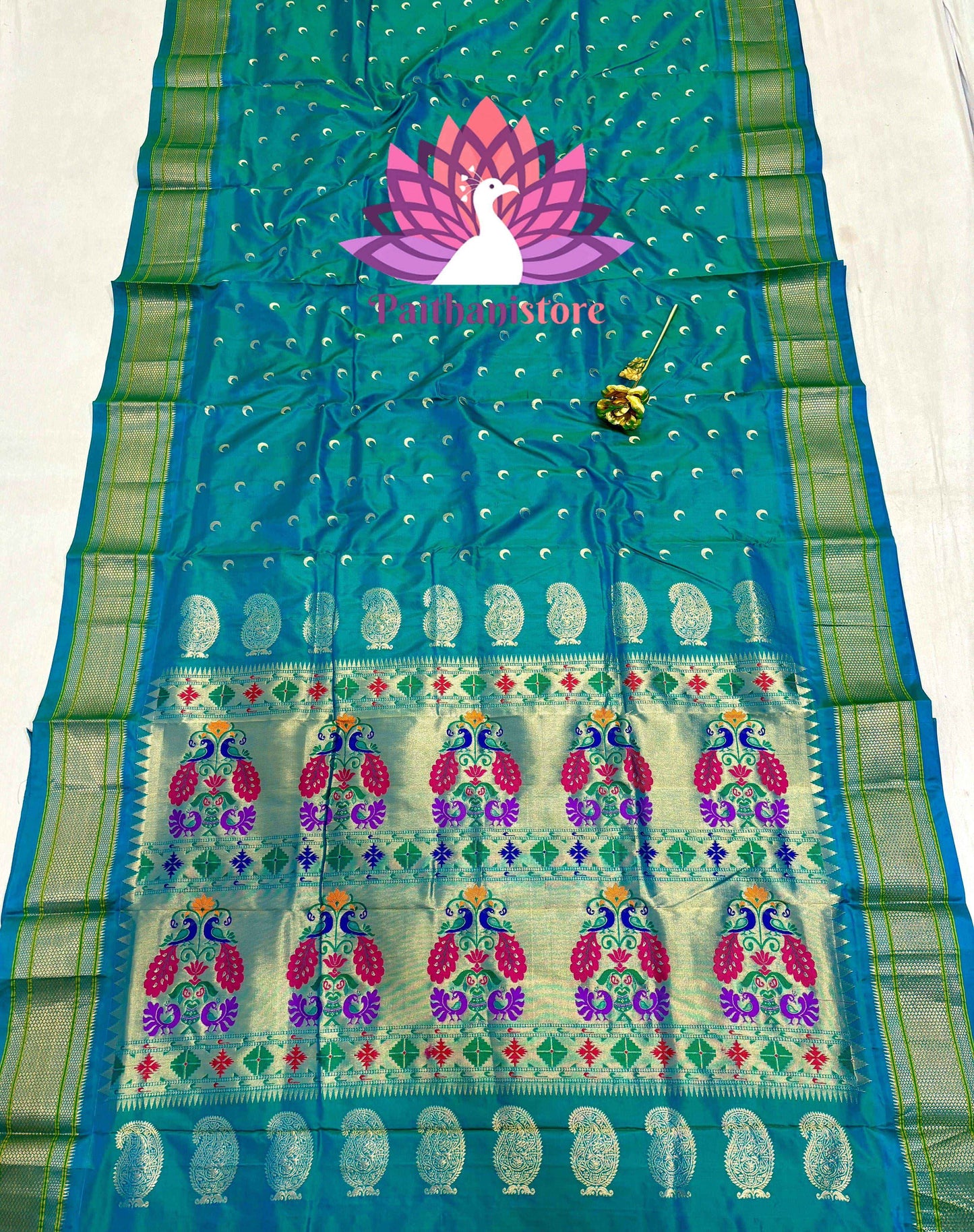 Pure Silk Chandrakor Paithani