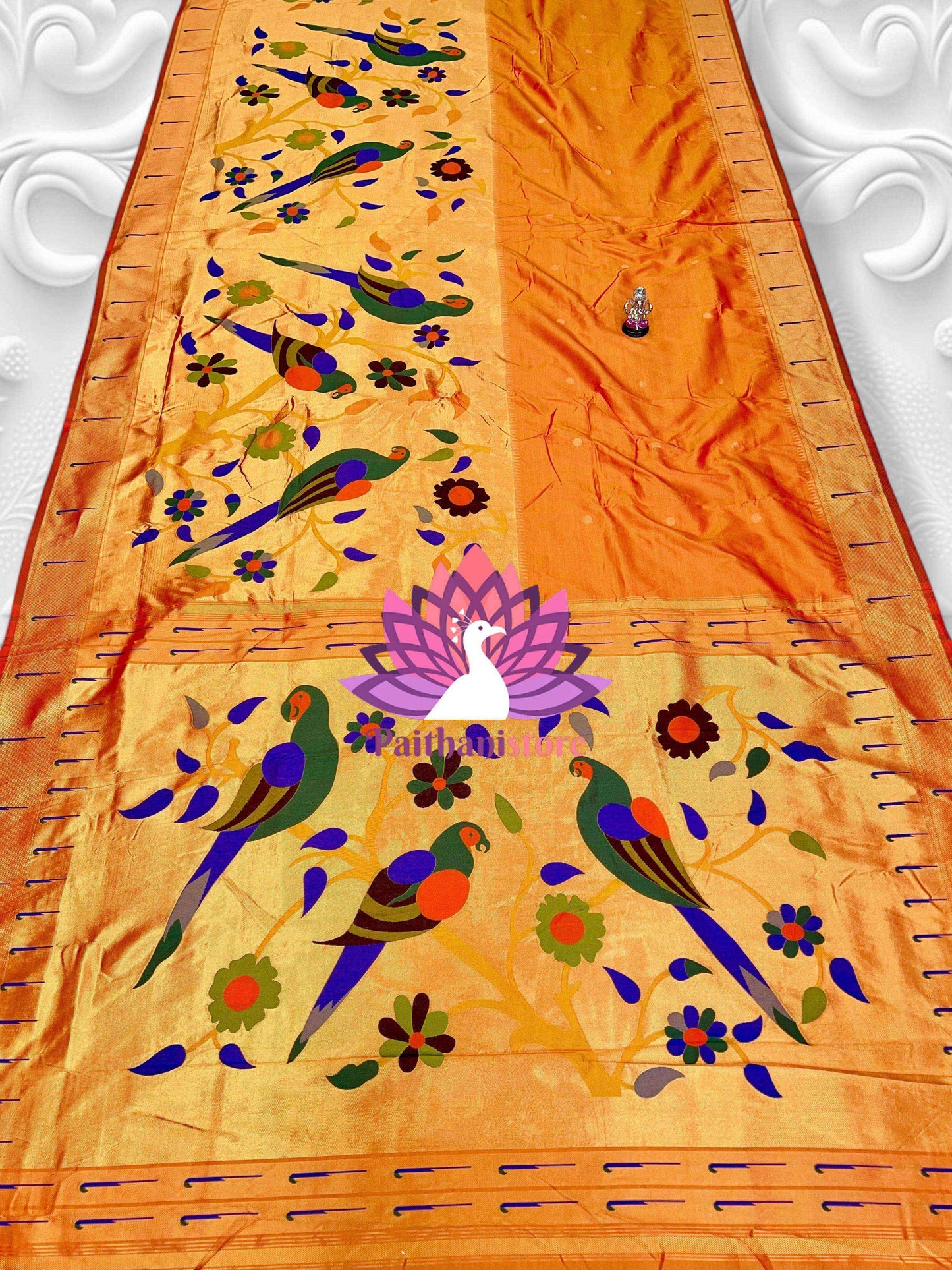 Half All Over Paithani Saree