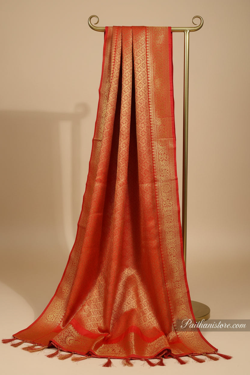 Orange Shela For Dulhan