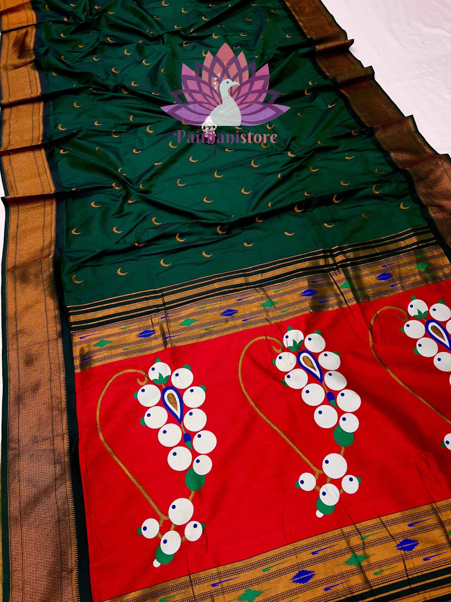 Chandrakor Paithani Saree