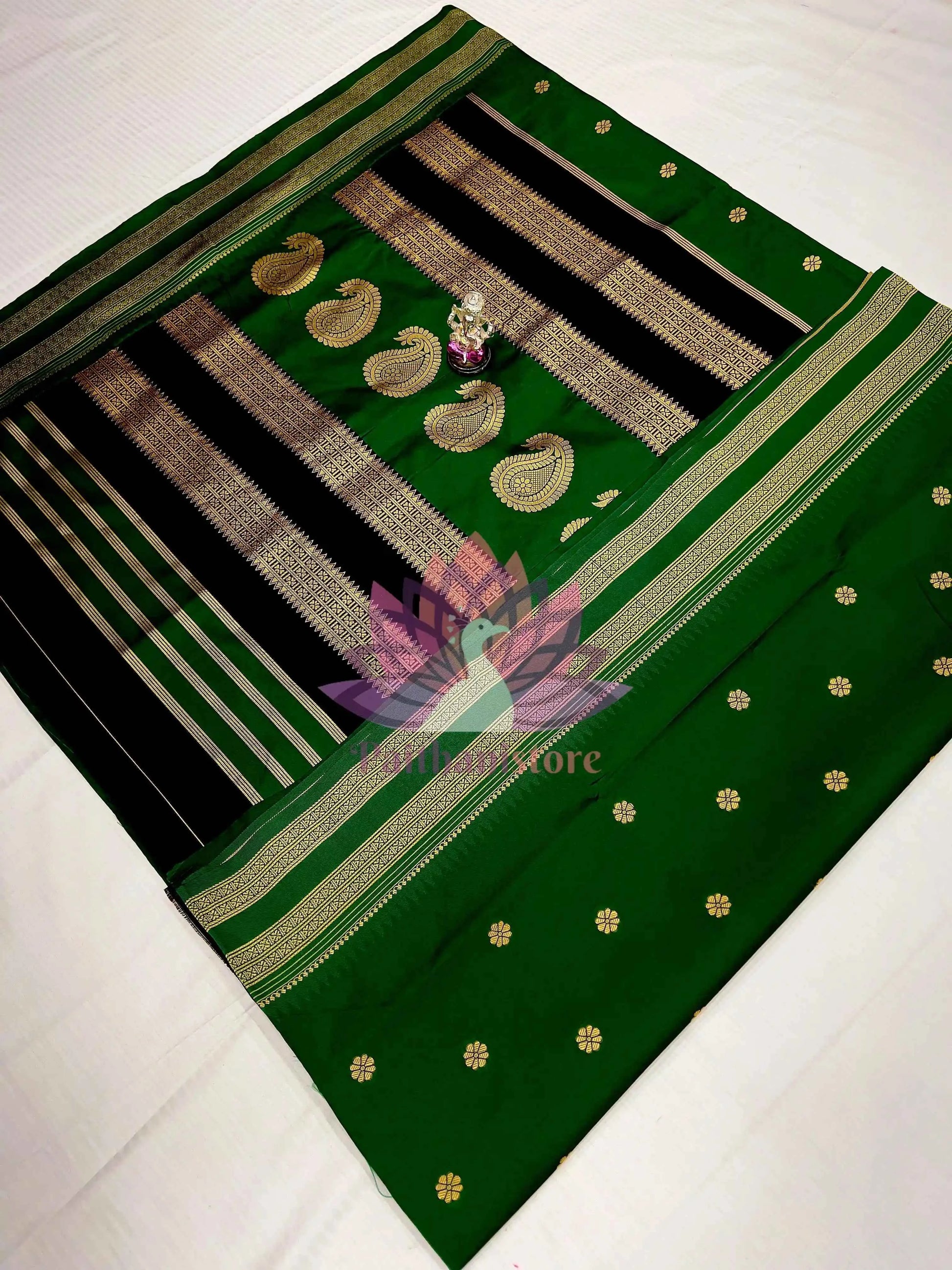 Semi-Silk Narayan Peth Paithani Saree