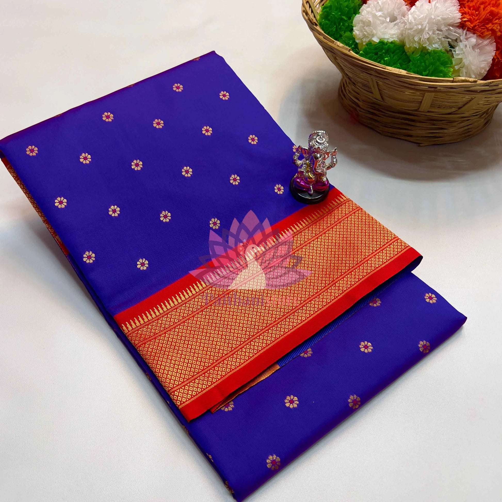 Semi Silk Yeola Paithani Saree