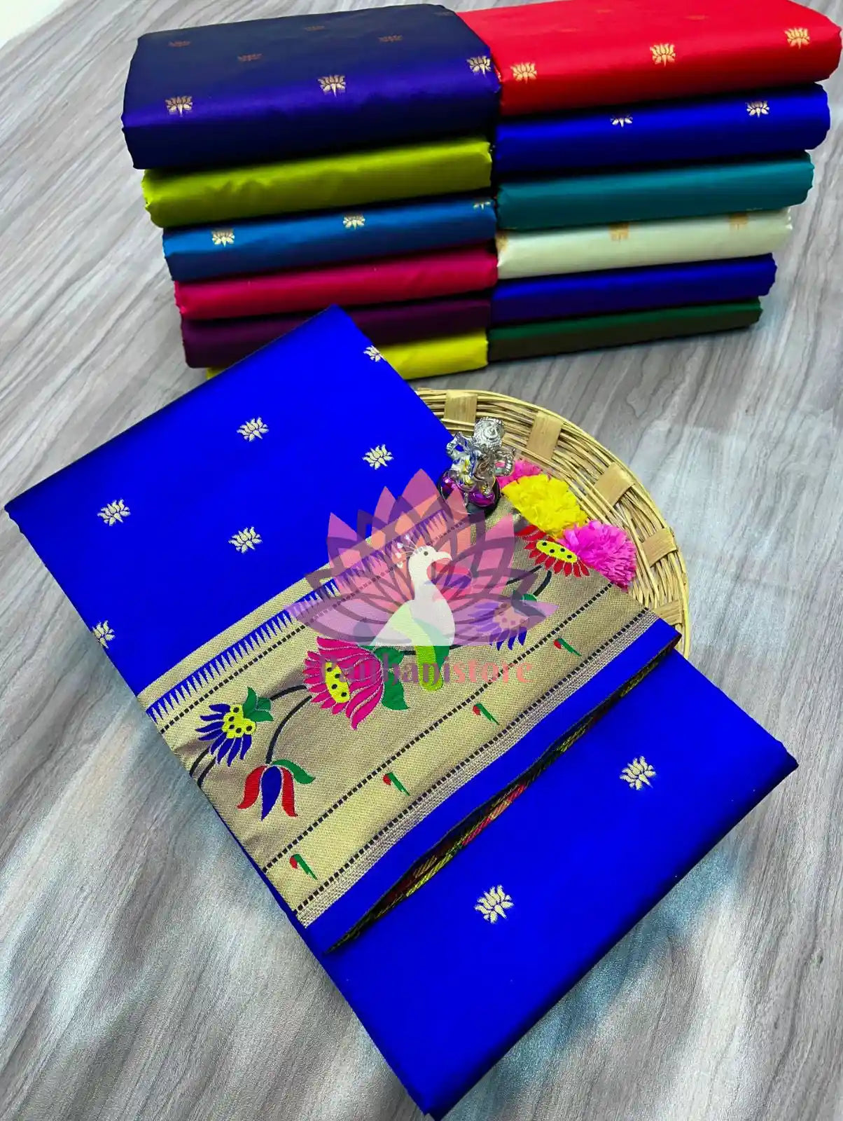 Lotus Paithani Saree