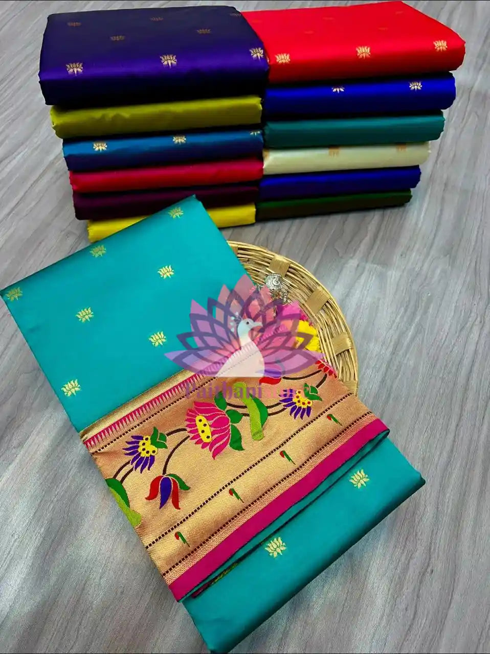 Lotus Paithani Saree