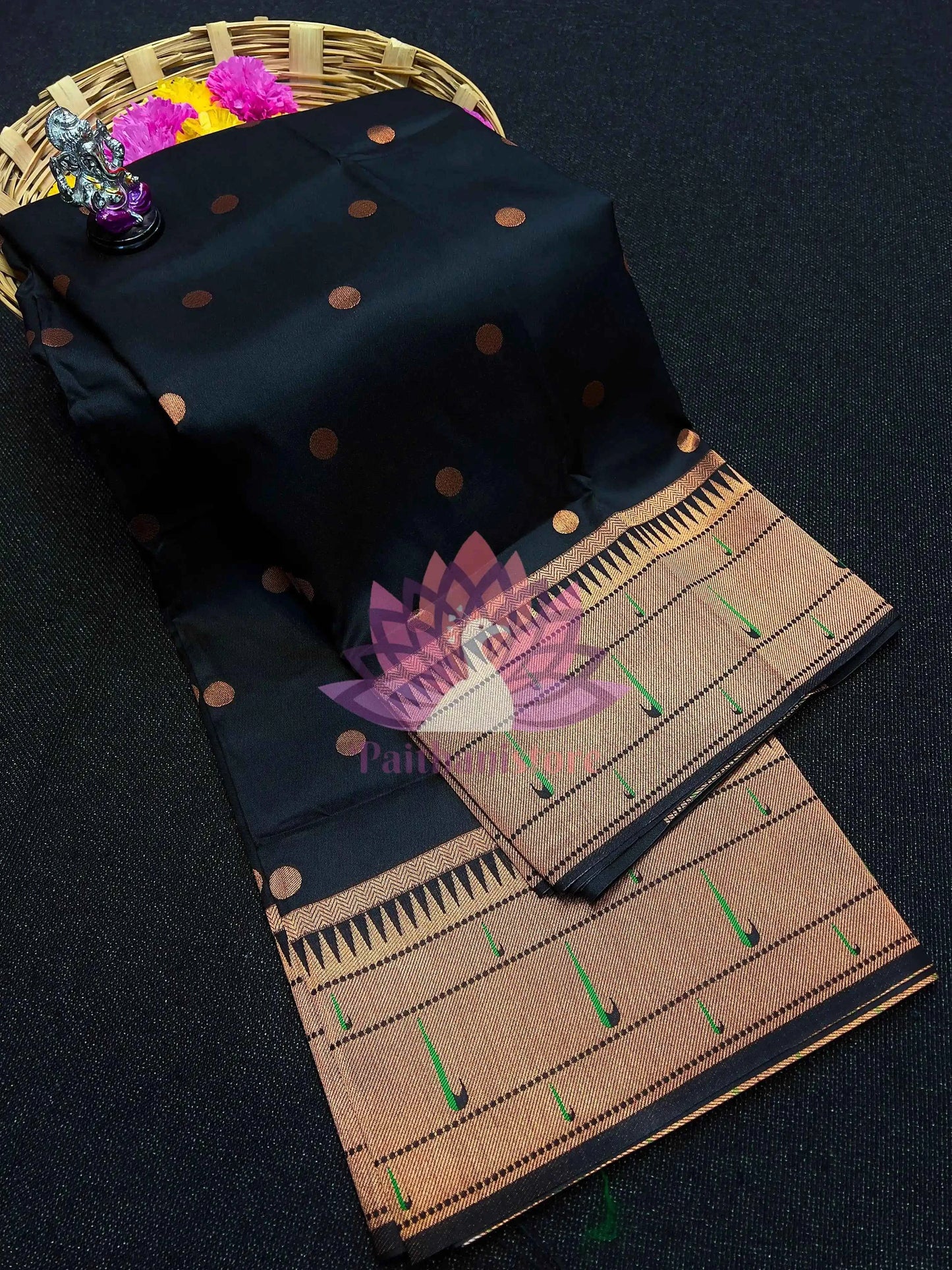 Semi-Silk Paithani Saree