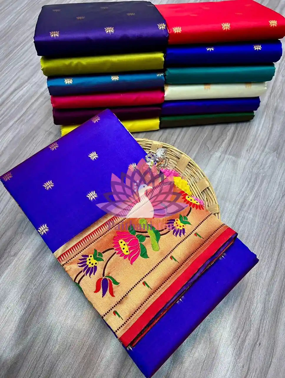 Lotus Paithani Saree