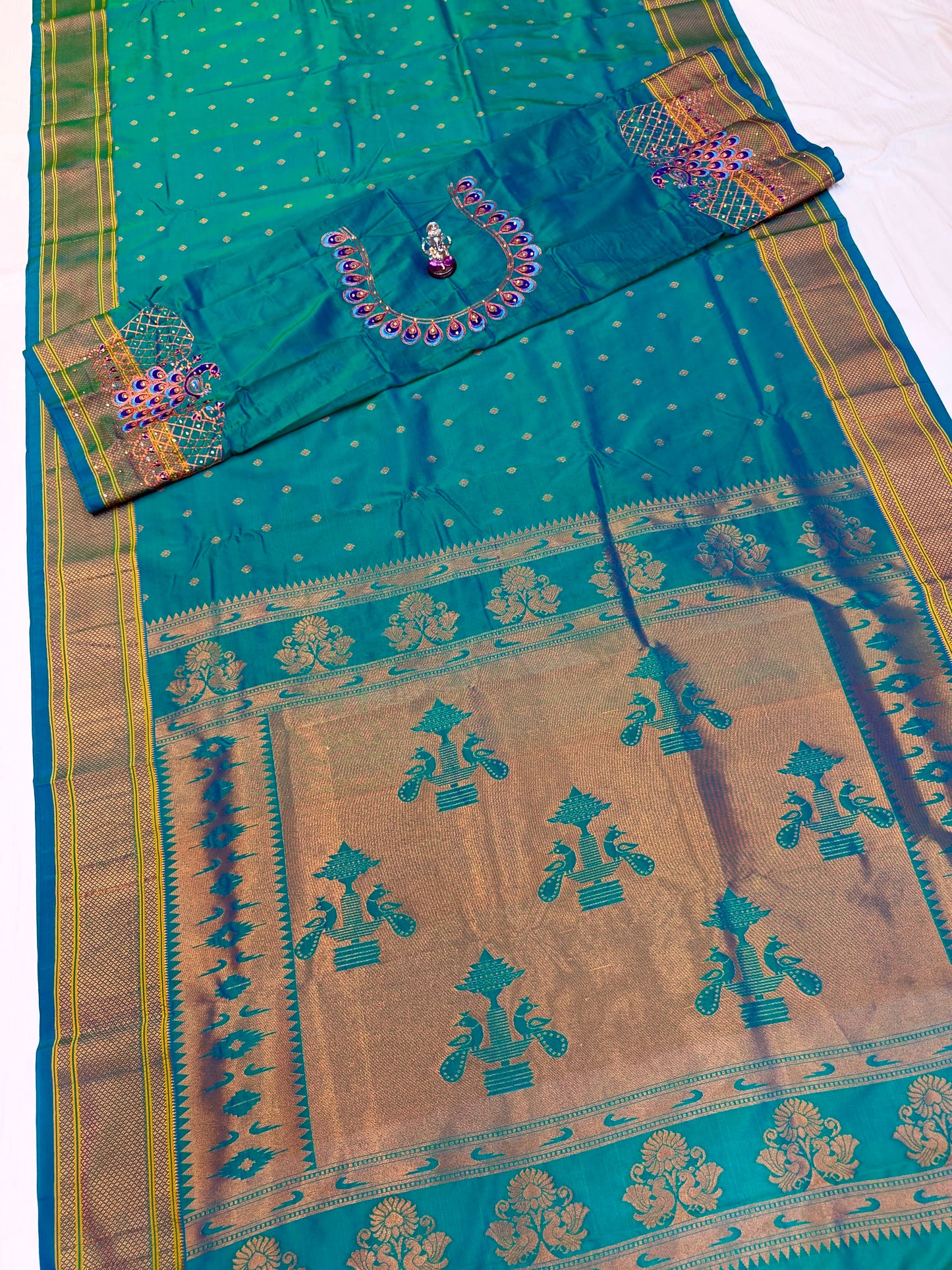 Designer Kalanjali Paithani Saree