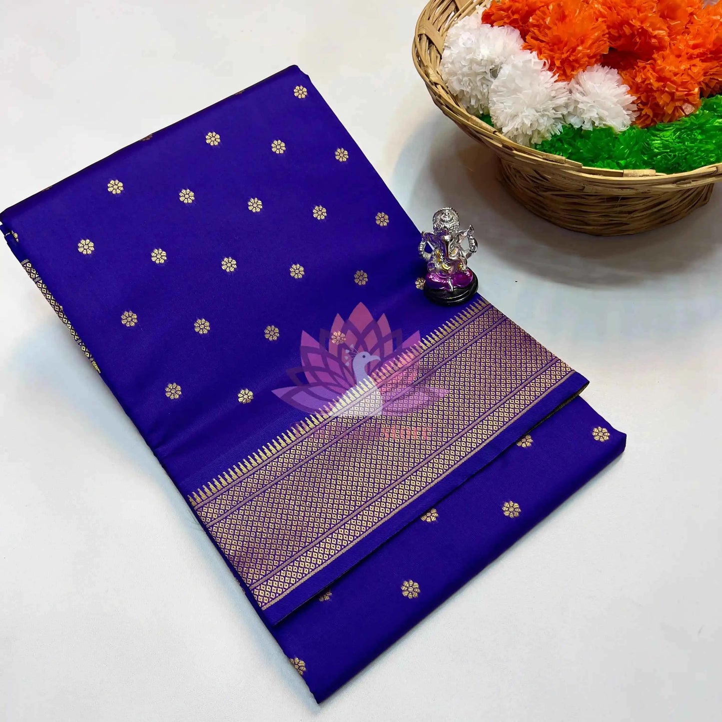 Semi Silk Yeola Paithani Saree