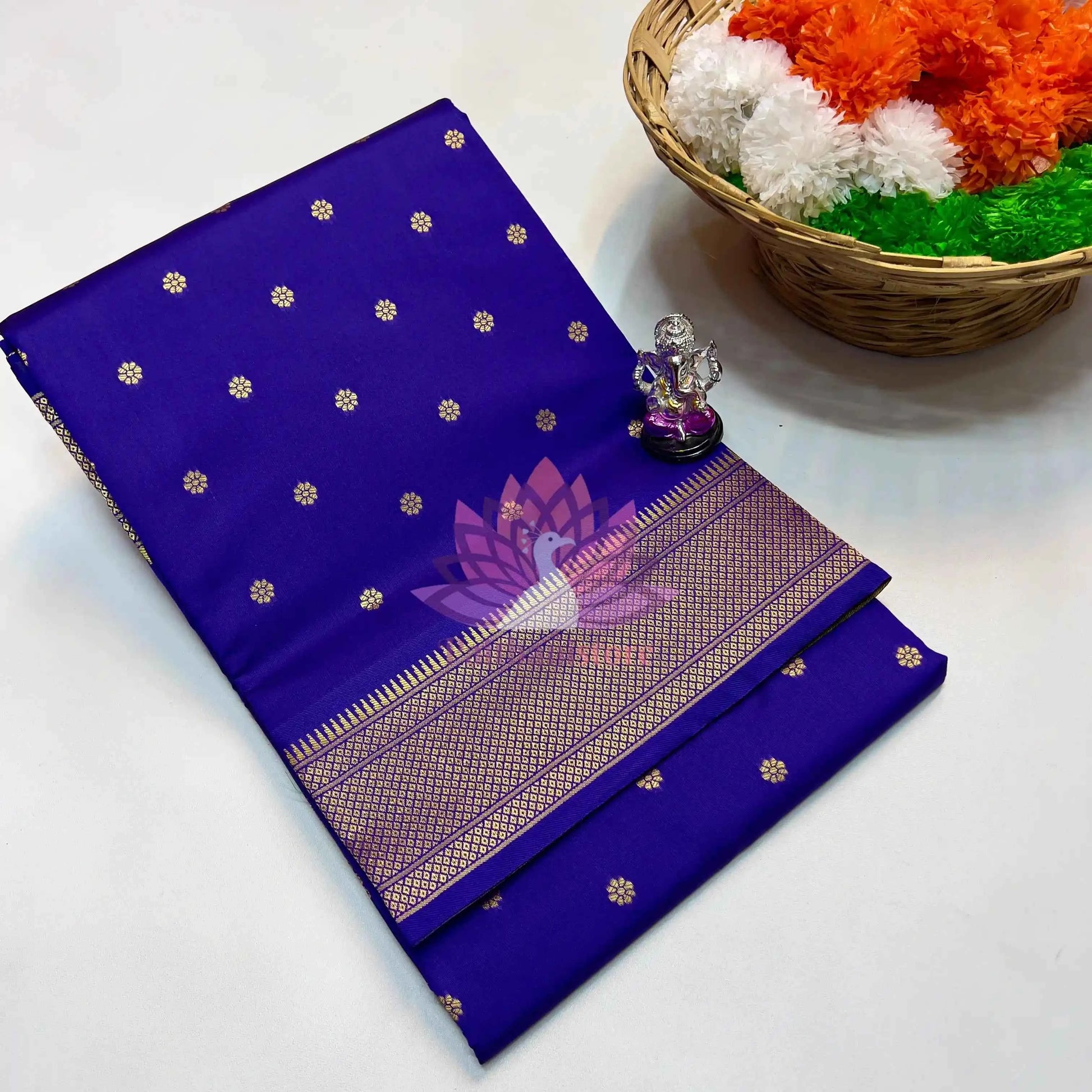 Semi Silk Yeola Paithani Saree