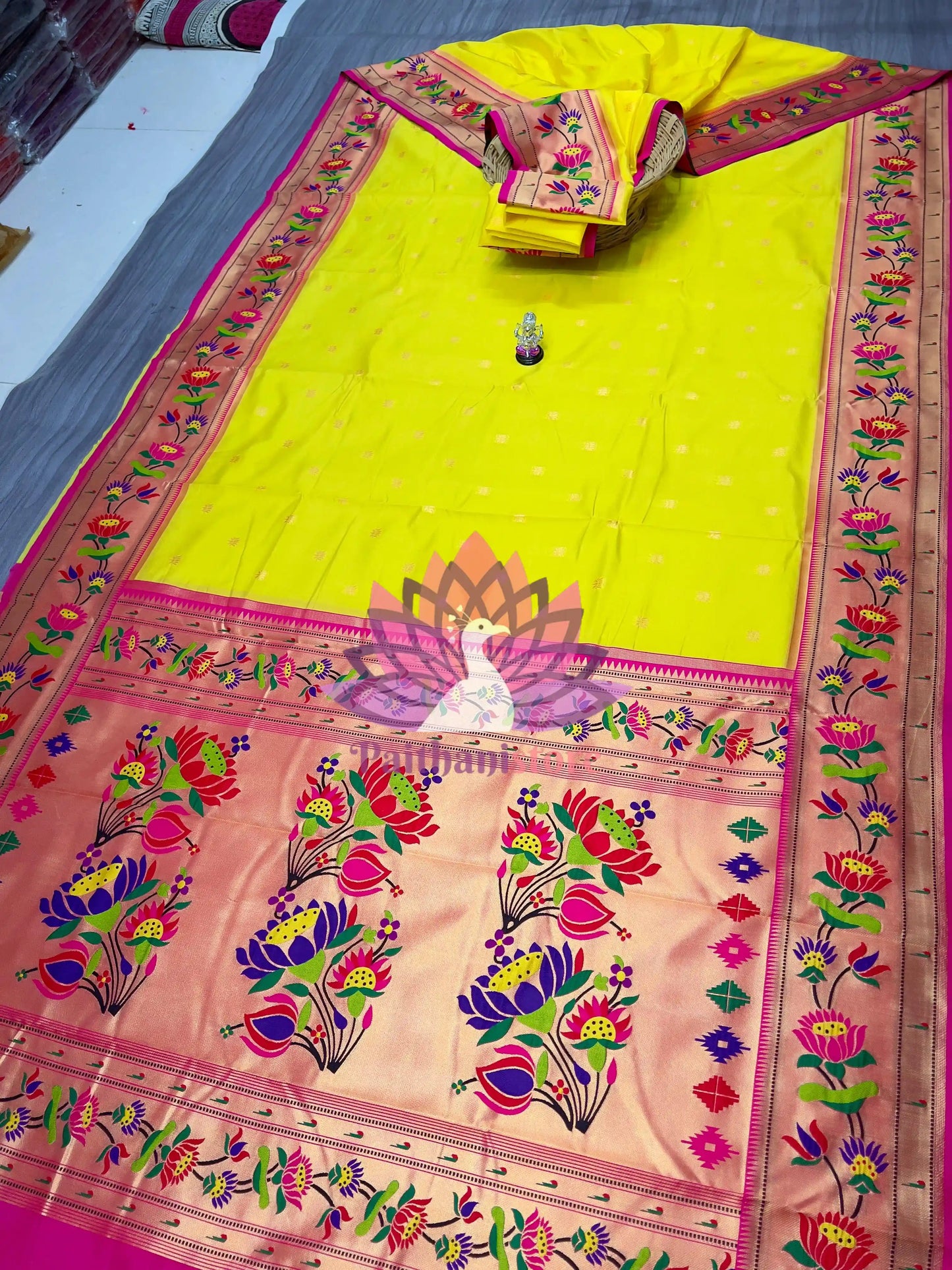 Lotus Paithani Saree