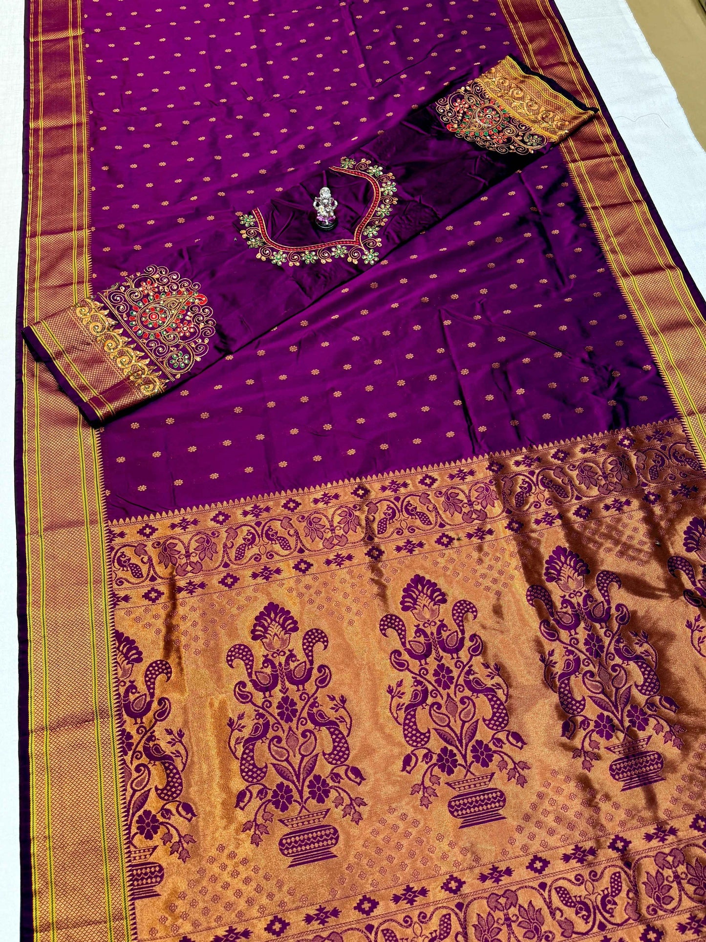 Designer Kalanjali Paithani Saree