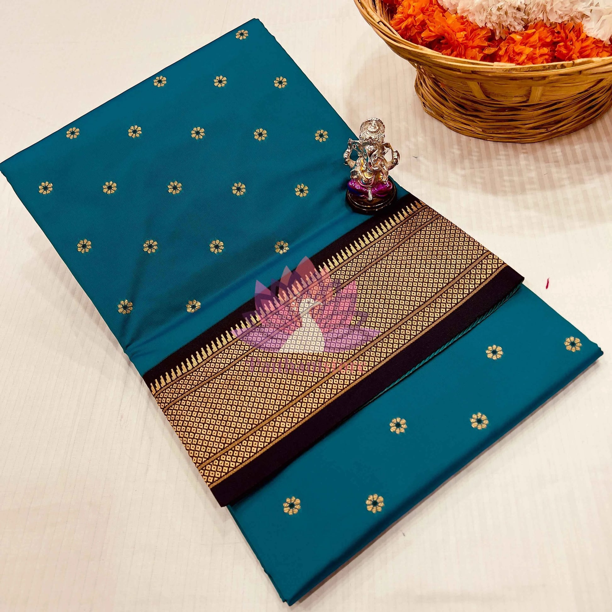 Semi Silk Yeola Paithani Saree