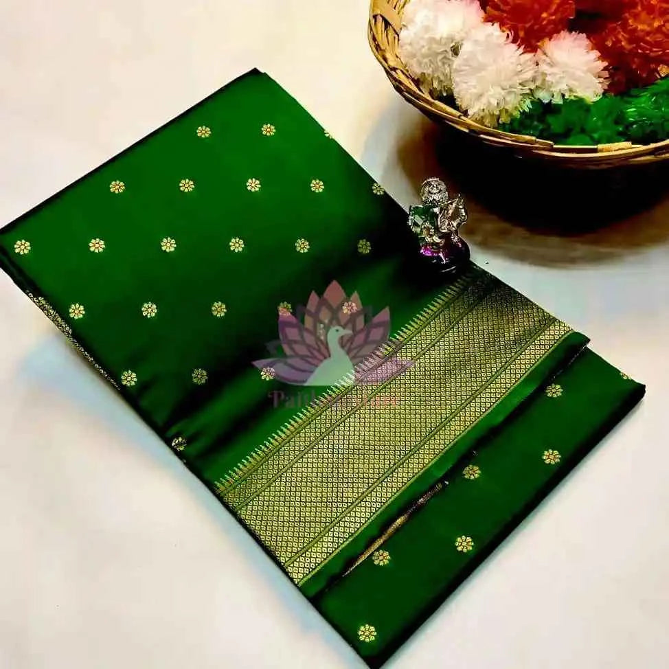 Semi Silk Yeola Paithani Saree