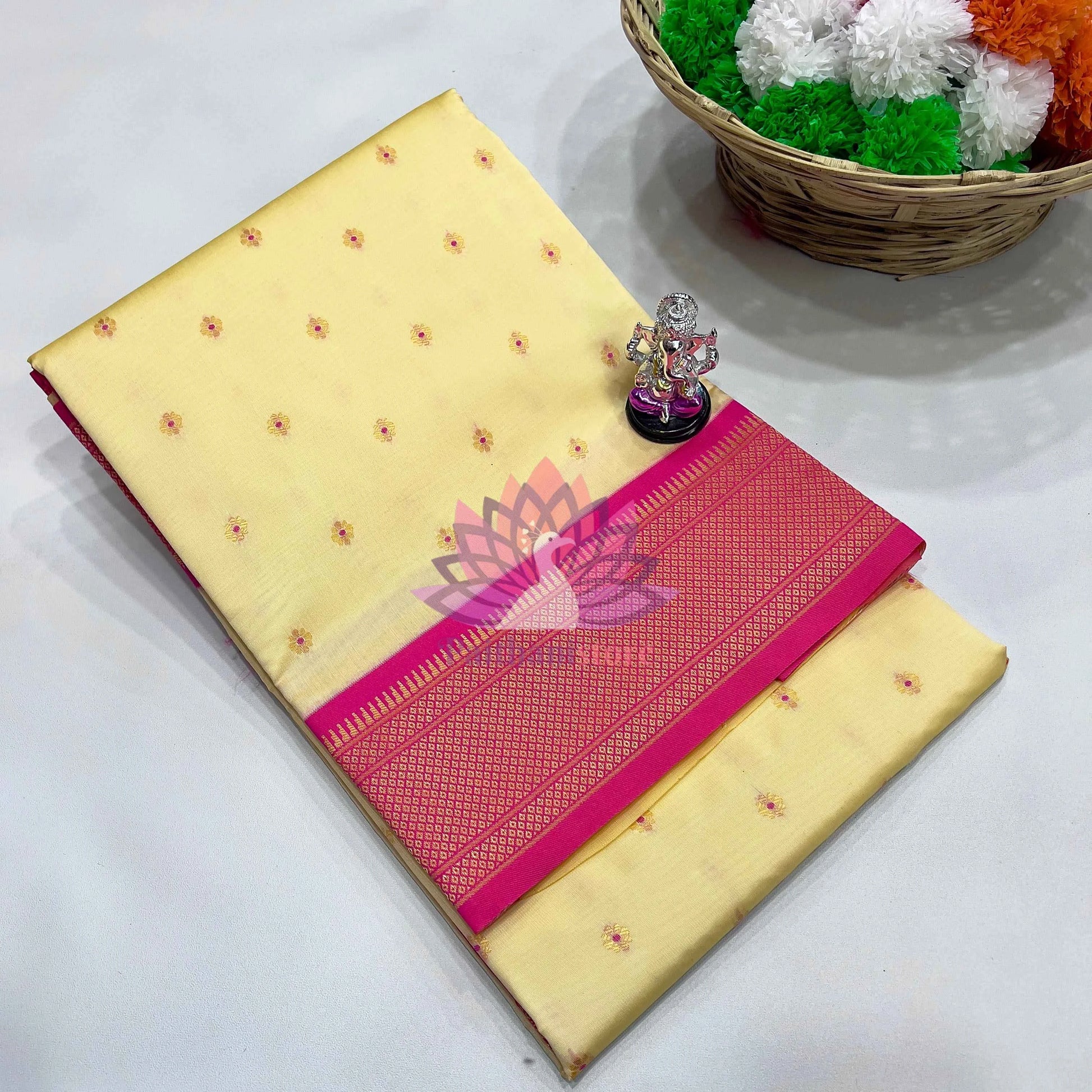 Semi Silk Yeola Paithani Saree
