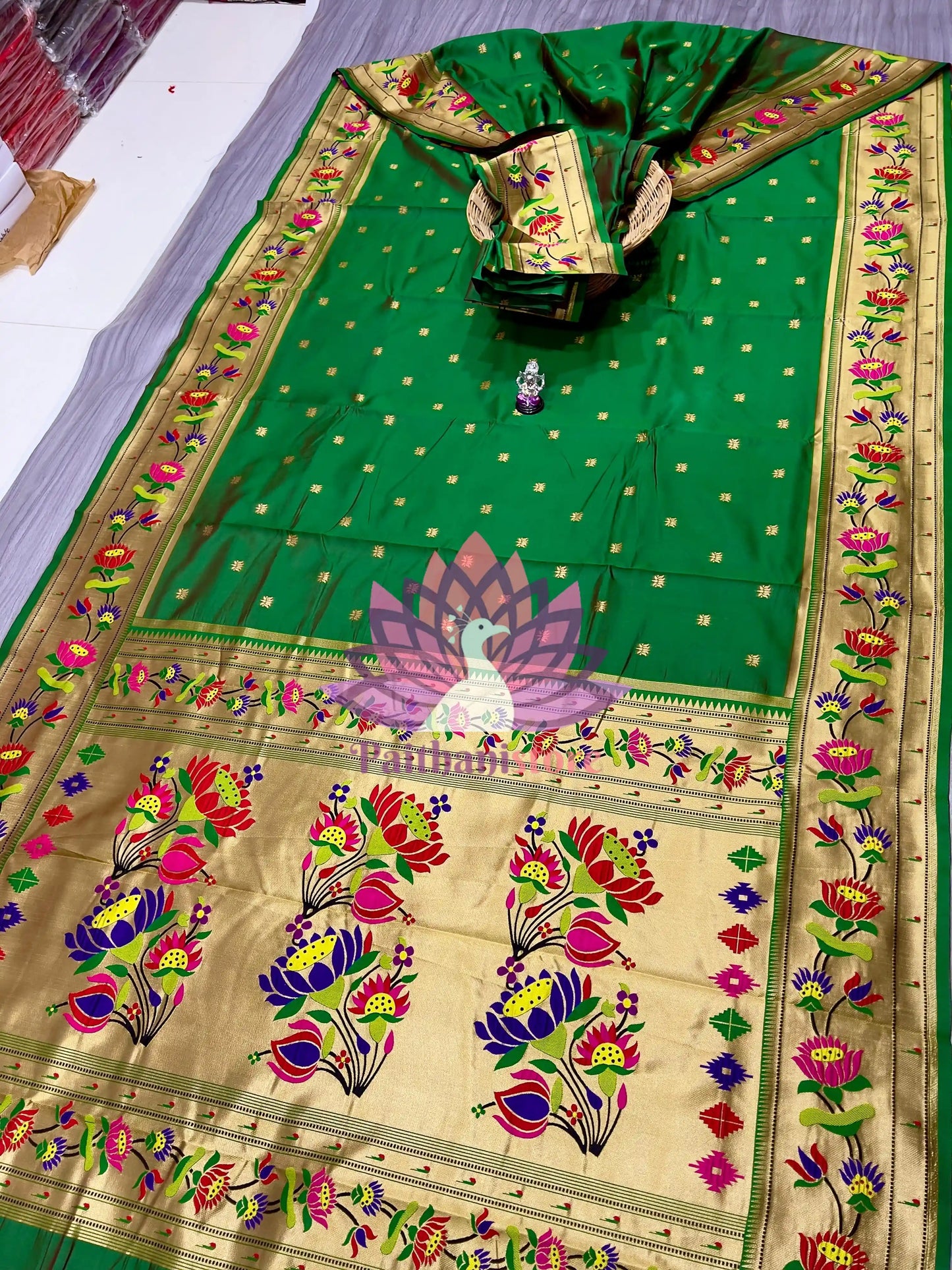 Lotus Paithani Saree