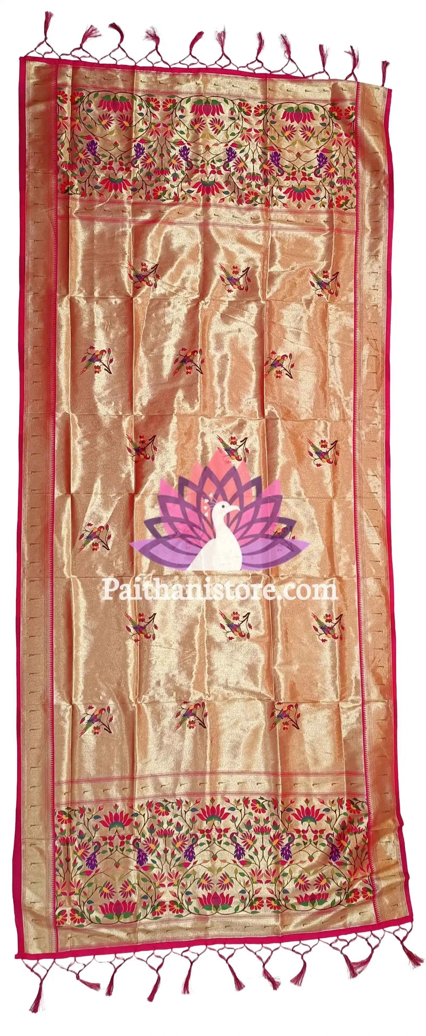 Muniya Border Paithani Dupatta