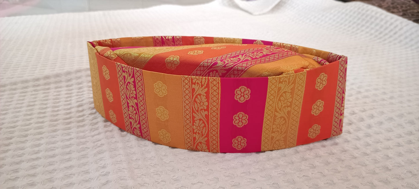 Paithani Topi 5 — Side Angle