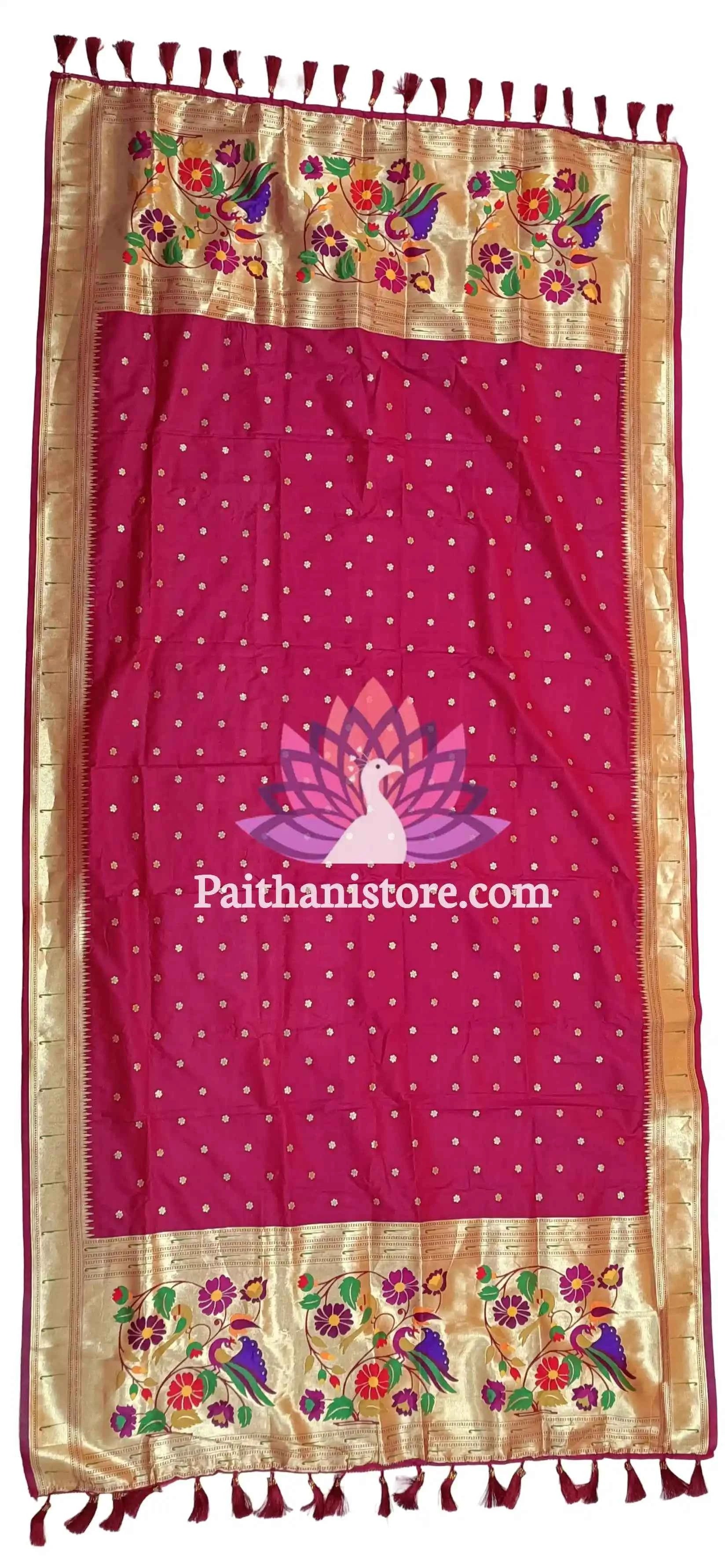 Muniya Border Paithani Dupatta