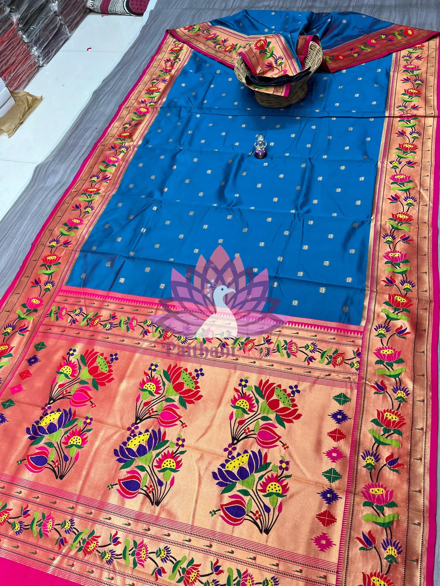 Lotus Paithani Saree