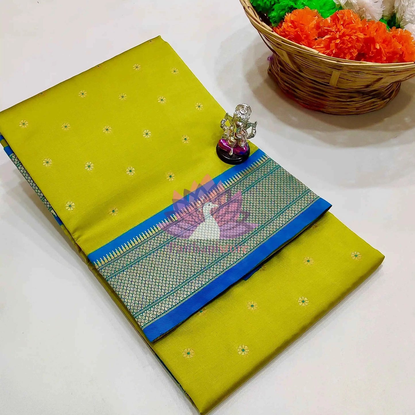 Semi Silk Yeola Paithani Saree
