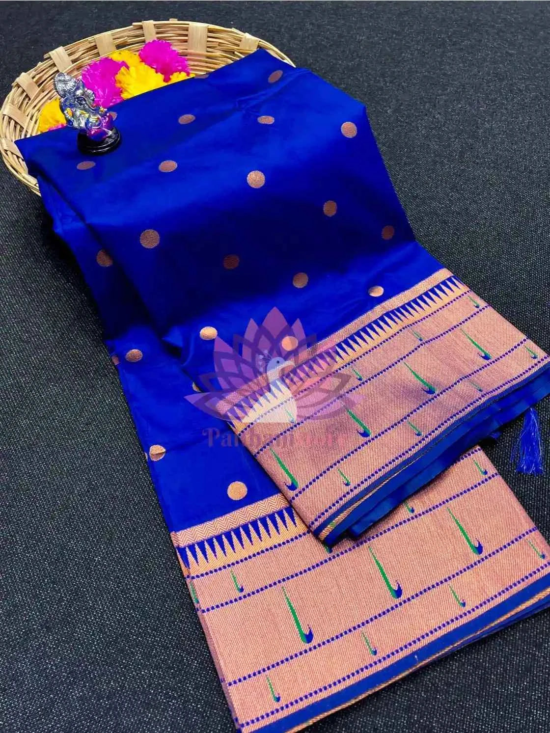 Semi-Silk Paithani Saree