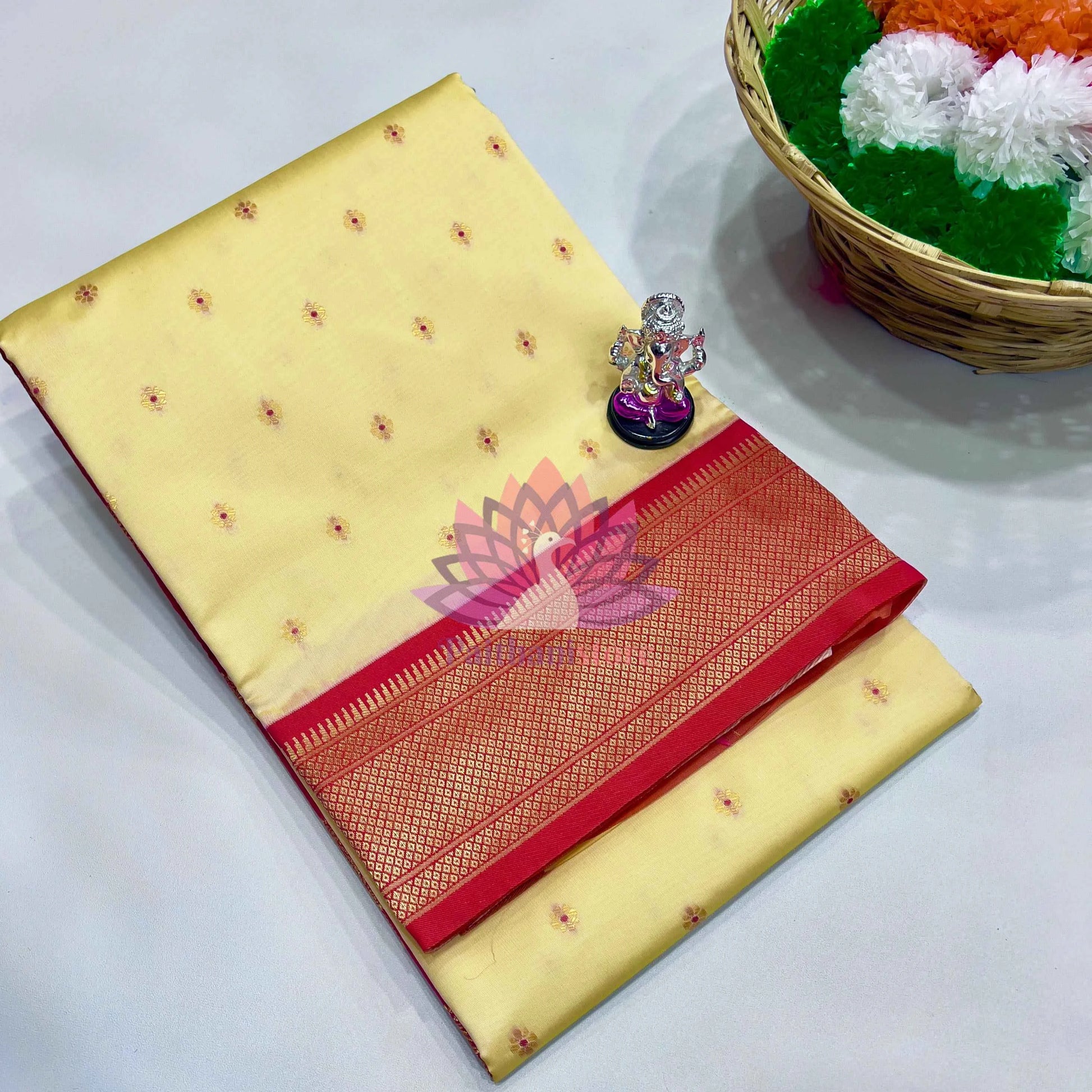 Semi Silk Yeola Paithani Saree