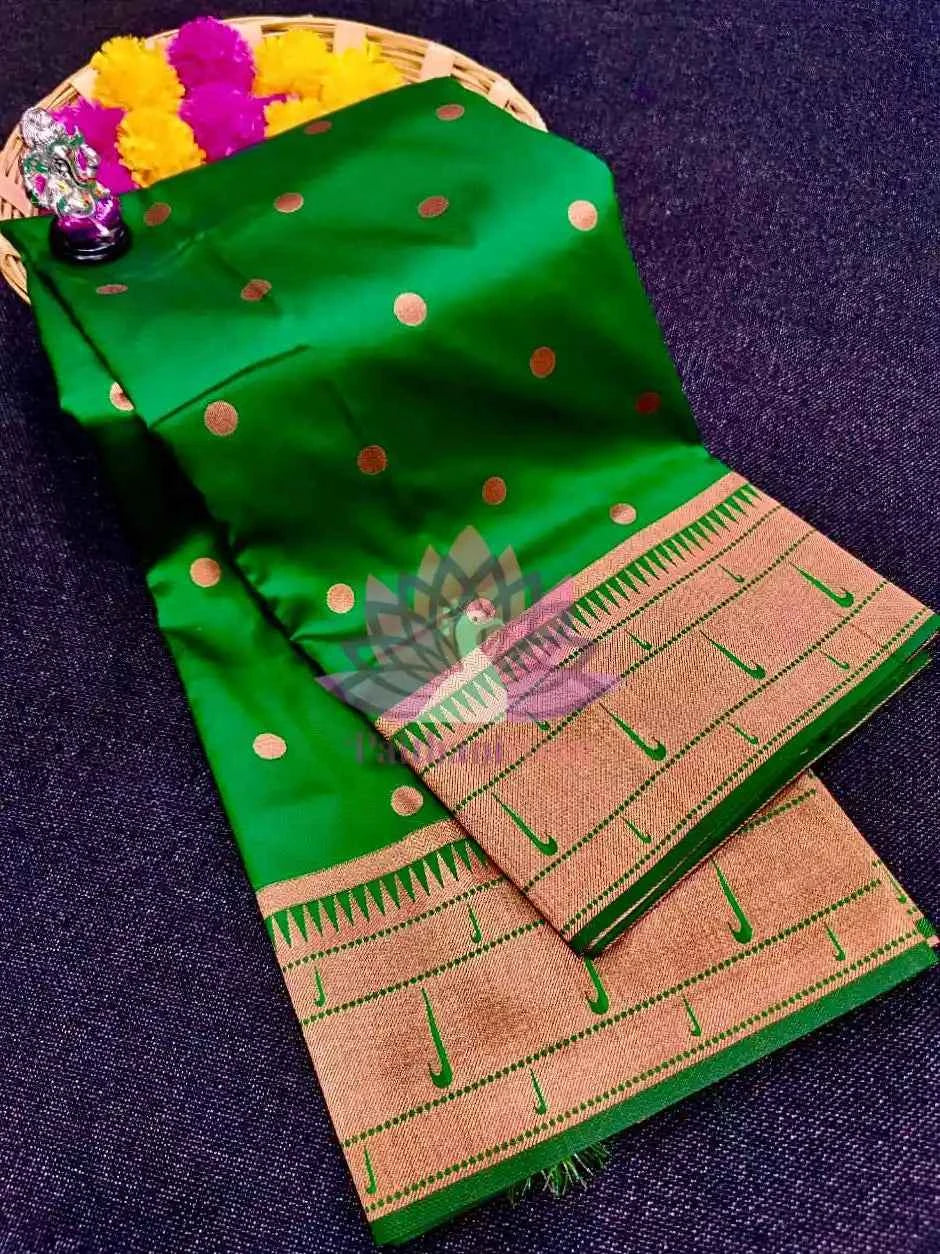 Semi-Silk Paithani Saree