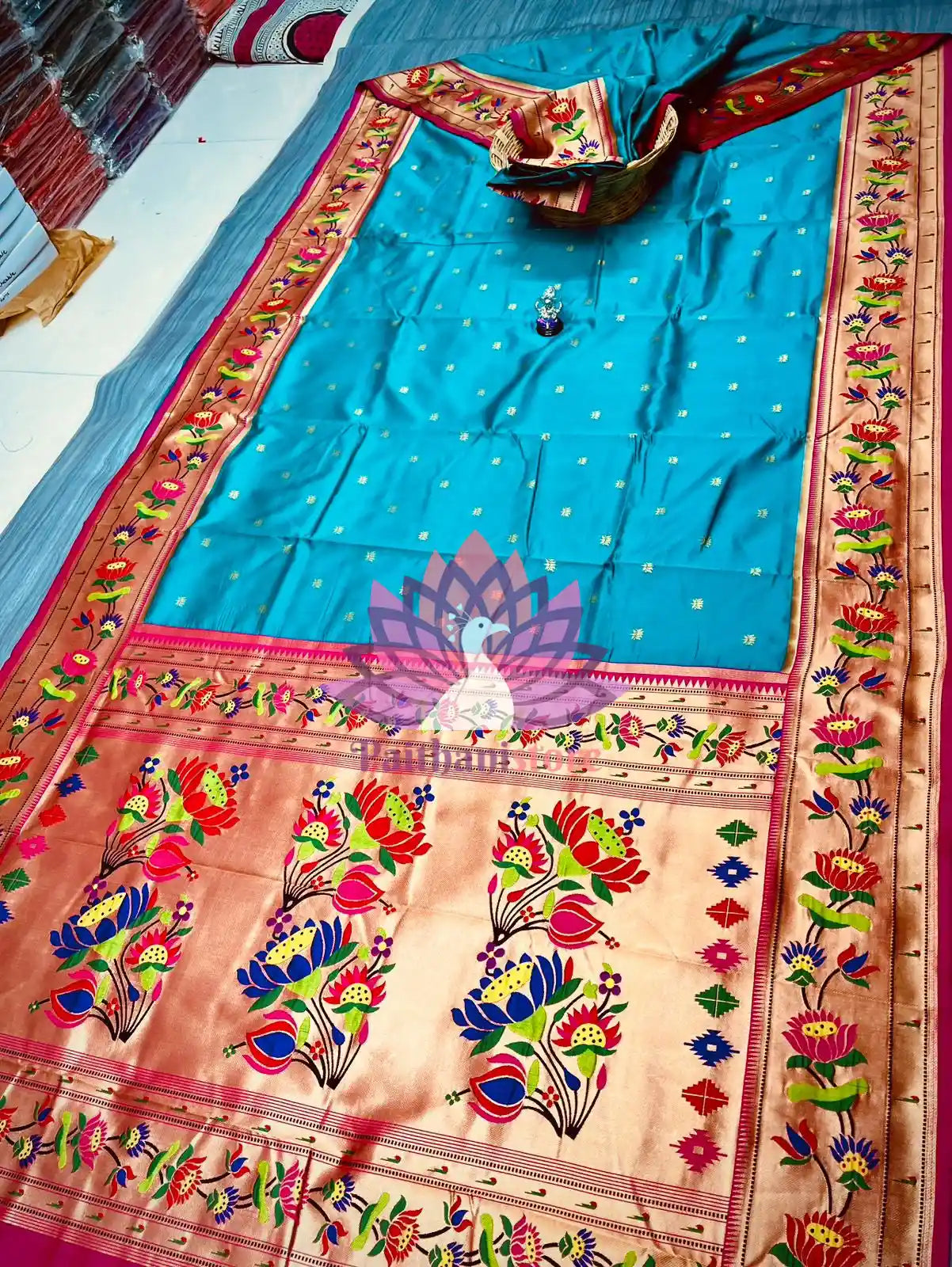 Lotus Paithani Saree