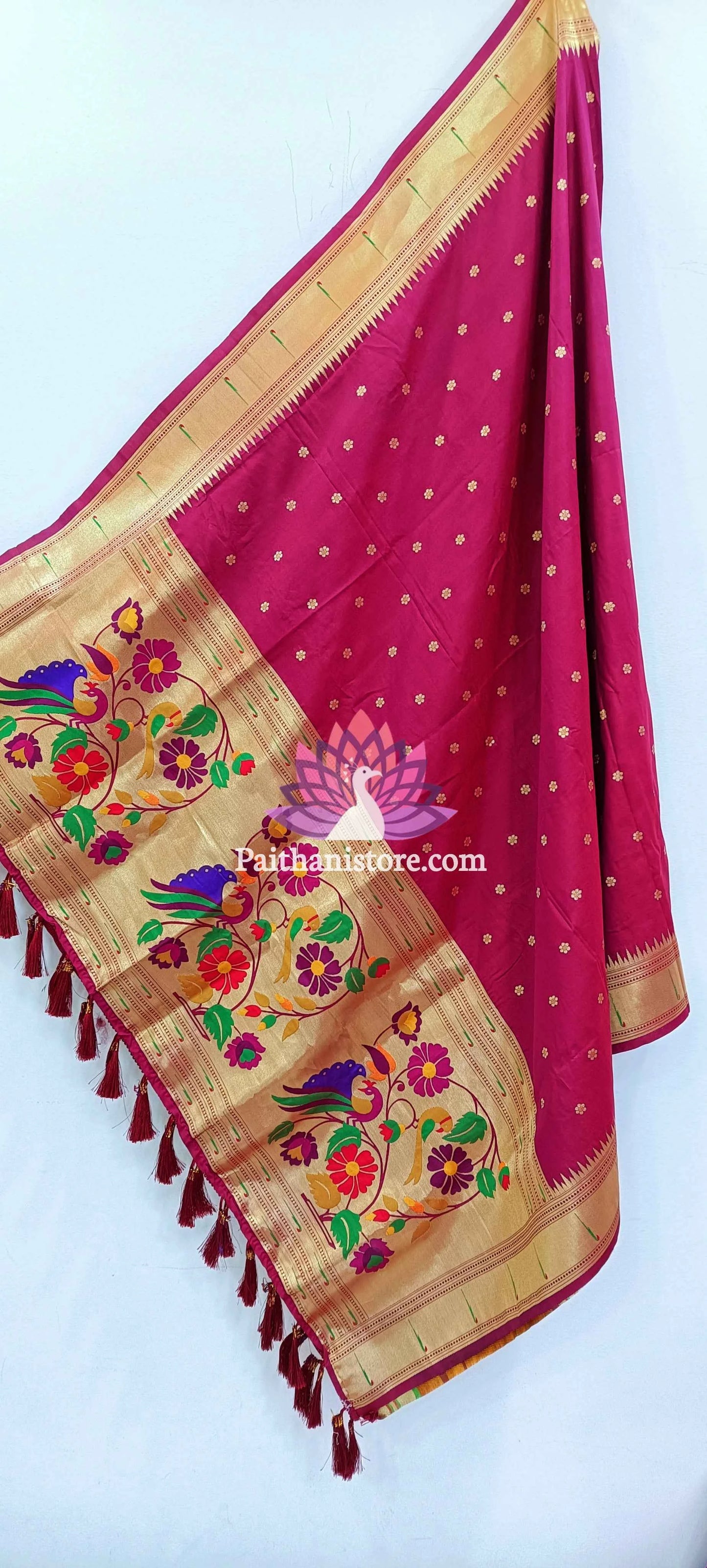 Paithani Dupatta For Women Silk