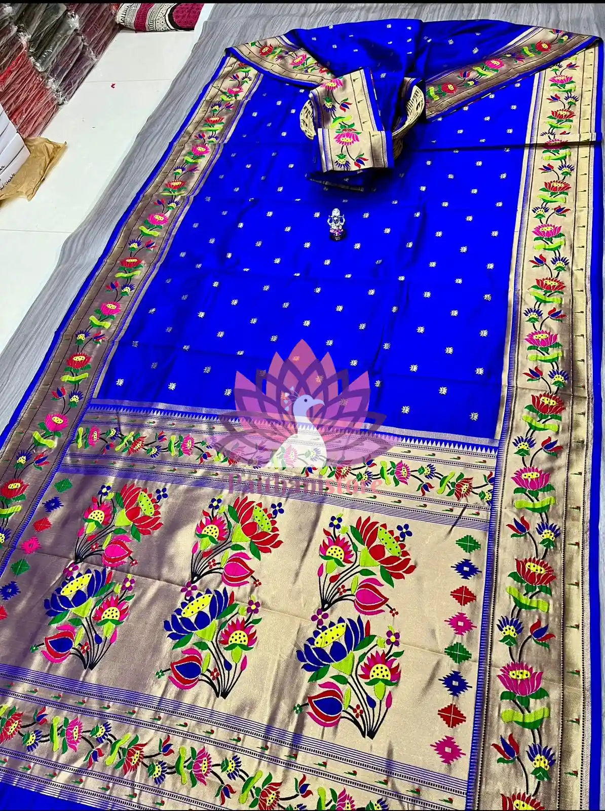Lotus Paithani Saree