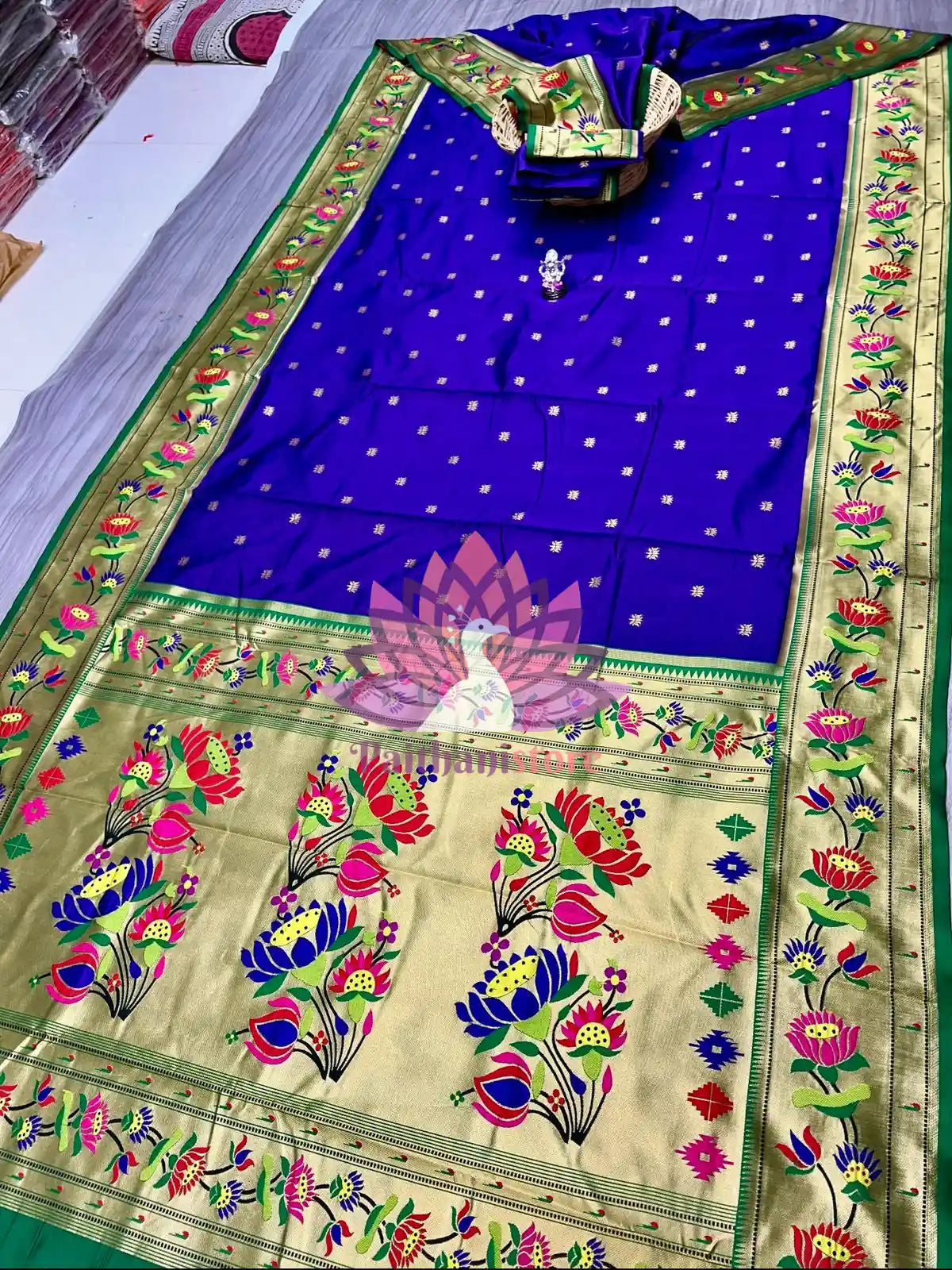 Lotus Paithani Saree