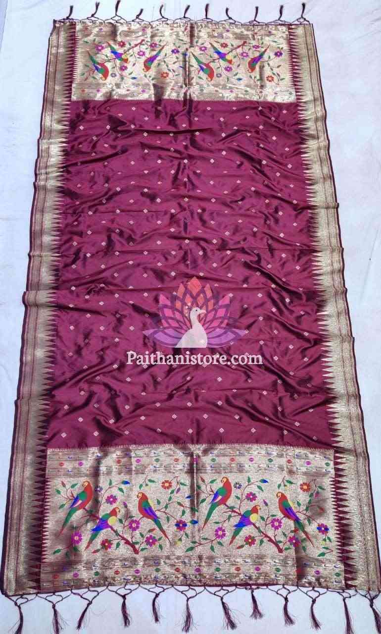 Designer Paithani Dupatta - Paithanistore