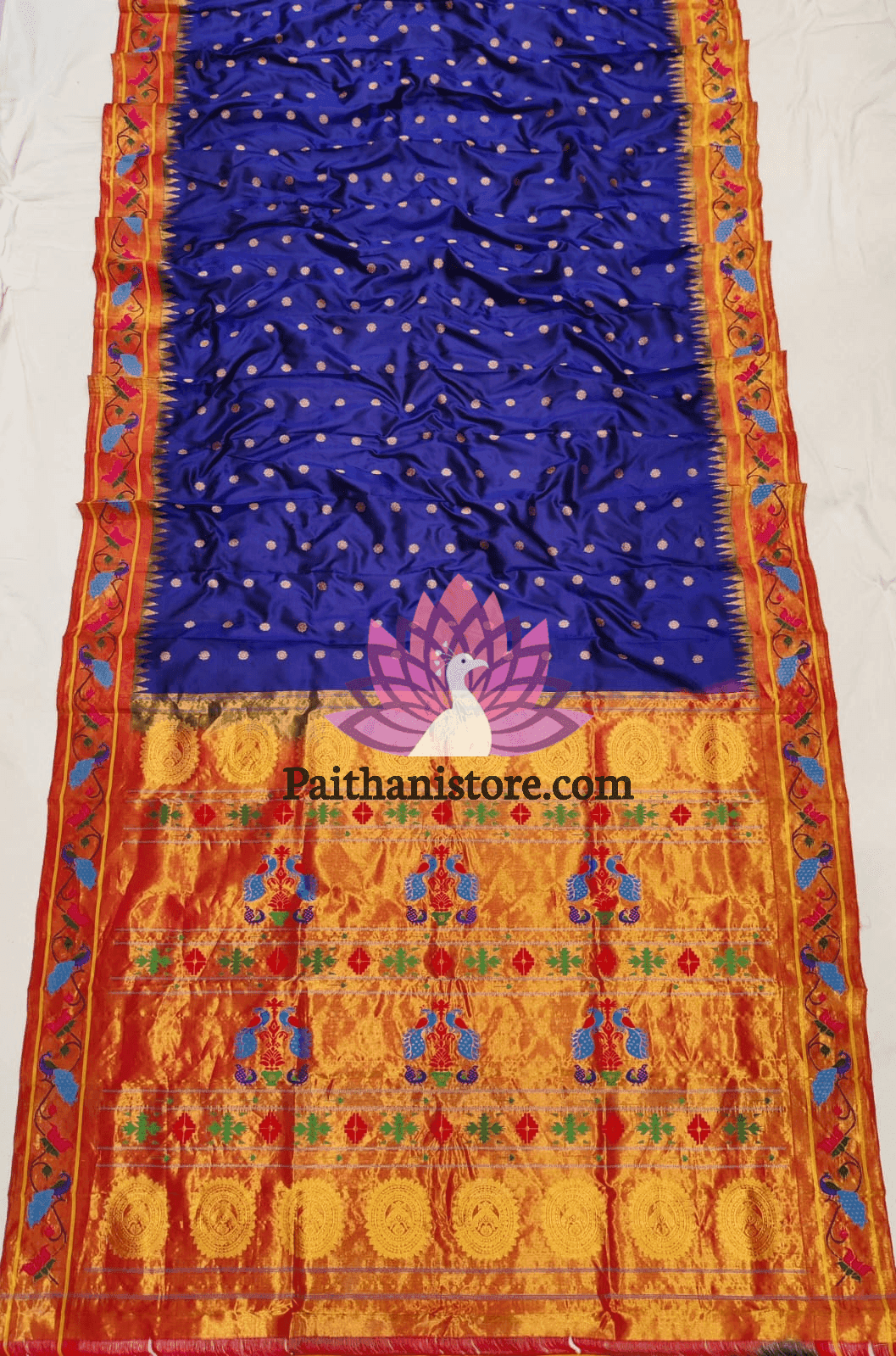 Pure Silk Brocade Paithani Saree