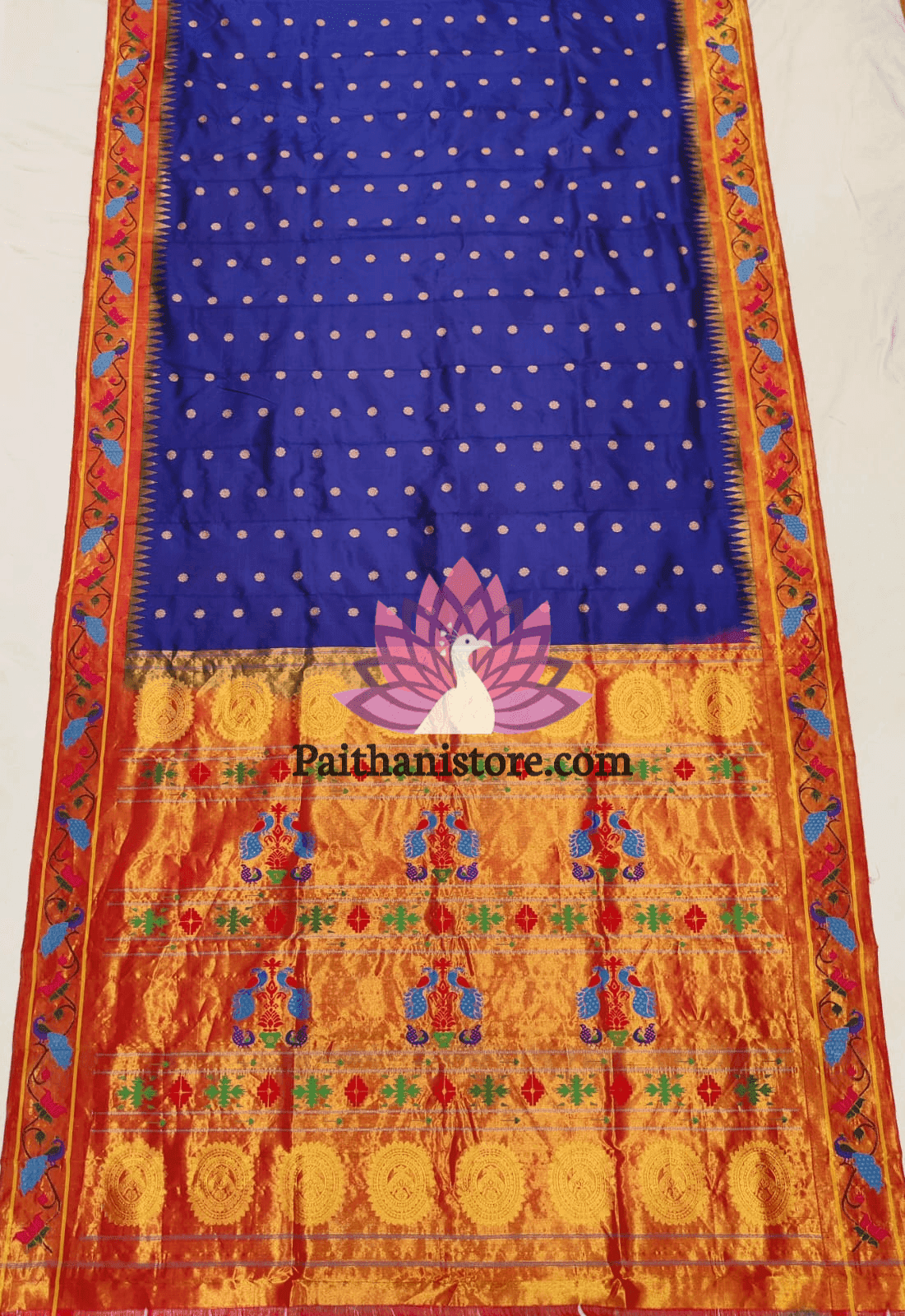 Pure Silk Brocade Paithani Saree