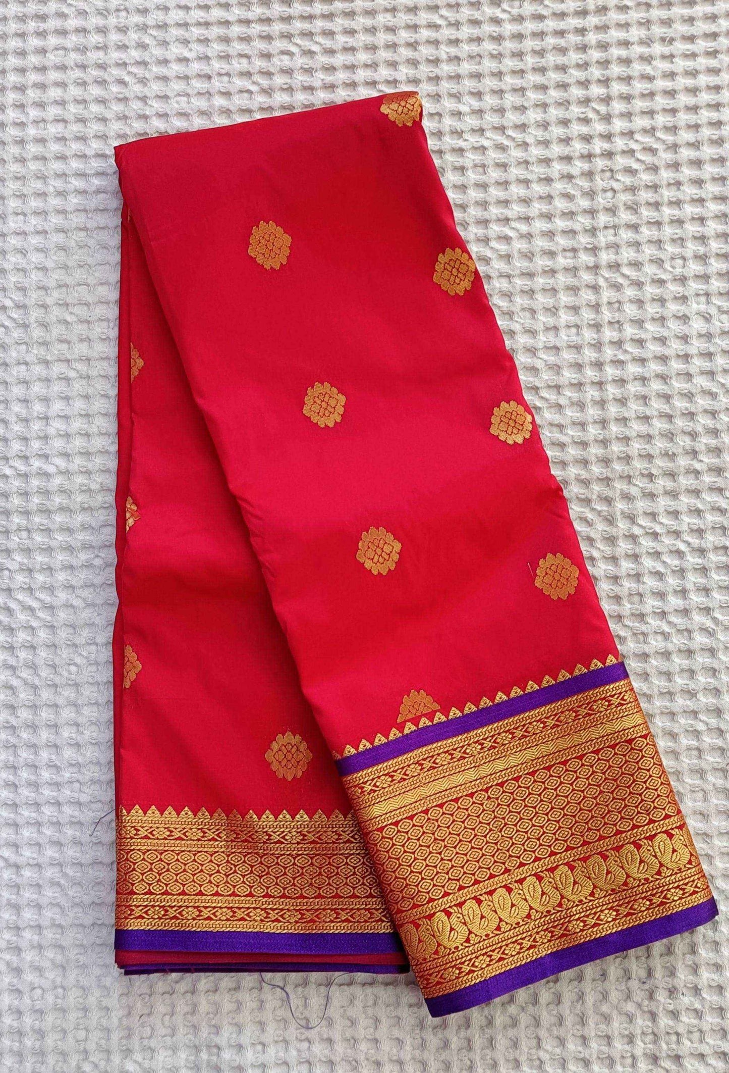 Semi Silk Mhalsa Paithani