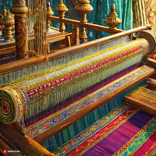 Unveiling the Golden Threads: A Journey Through India's Silk Weaving Heritage - Paithanistore