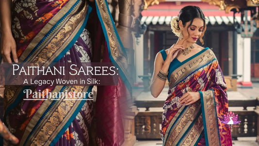 Unveiling the Magic of Paithani Sarees: A Legacy Woven in Silk