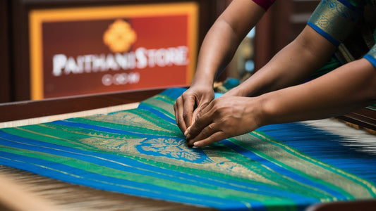 How is a Paithani Saree Made?